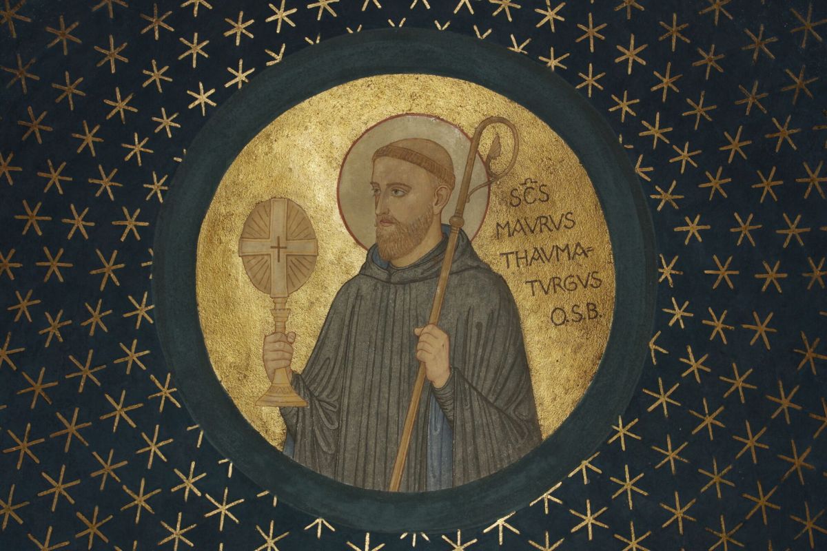 Heiliger Maurus, Beuroner Kunst