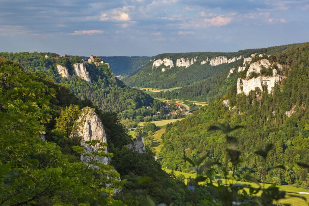Donautal Blick Vom Eichfelsen