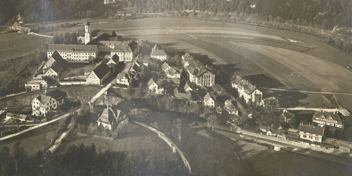 Kloster Beuron historisches Foto